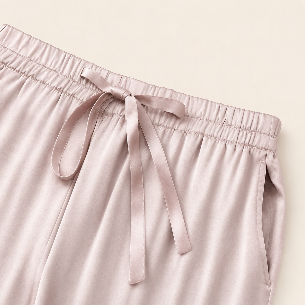 Classic Collection 22 Momme Grade 6A 100% Mulberry Silk Pajama Set with Hollow-Out Detail