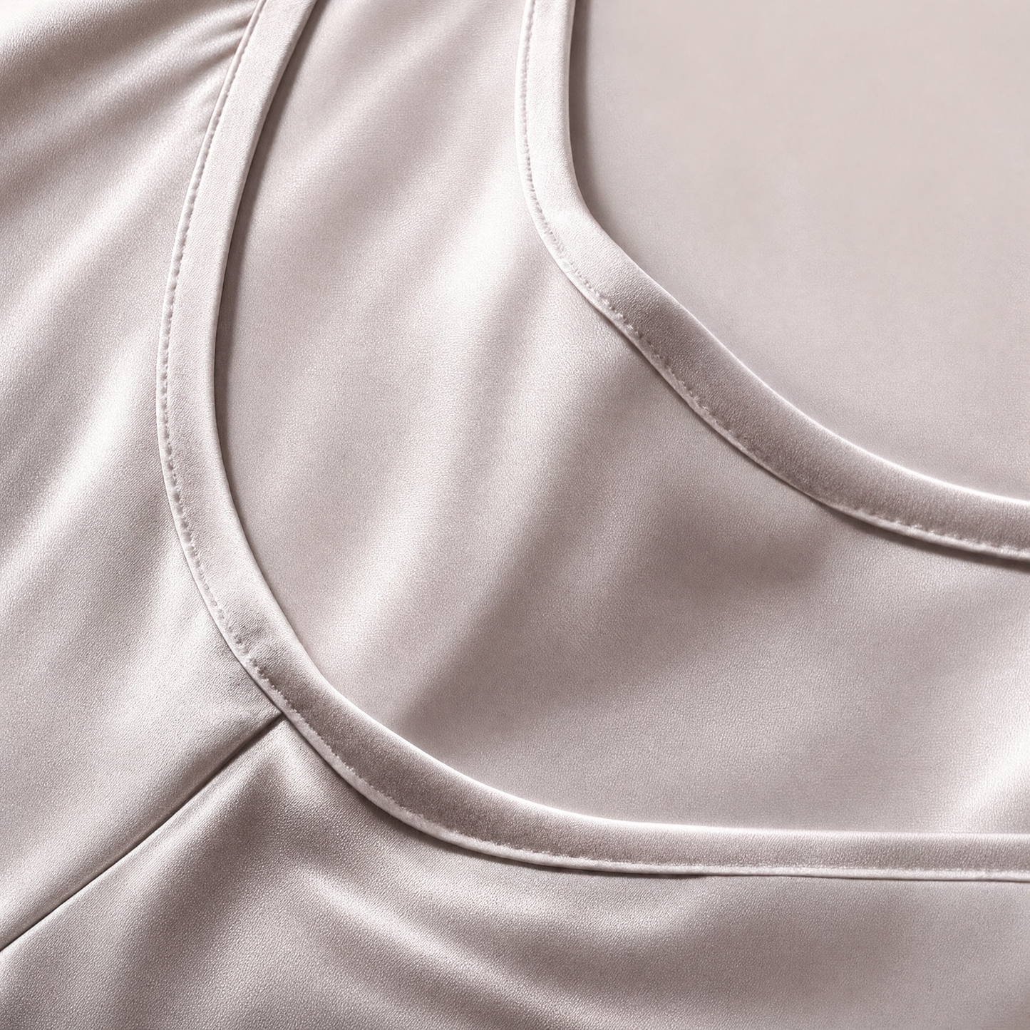 Classic Collection 19 Momme Grade 5A 100% Mulberry Silk Mini Slip Dress, Round Neck Sleeveless Solid Color Nightgown