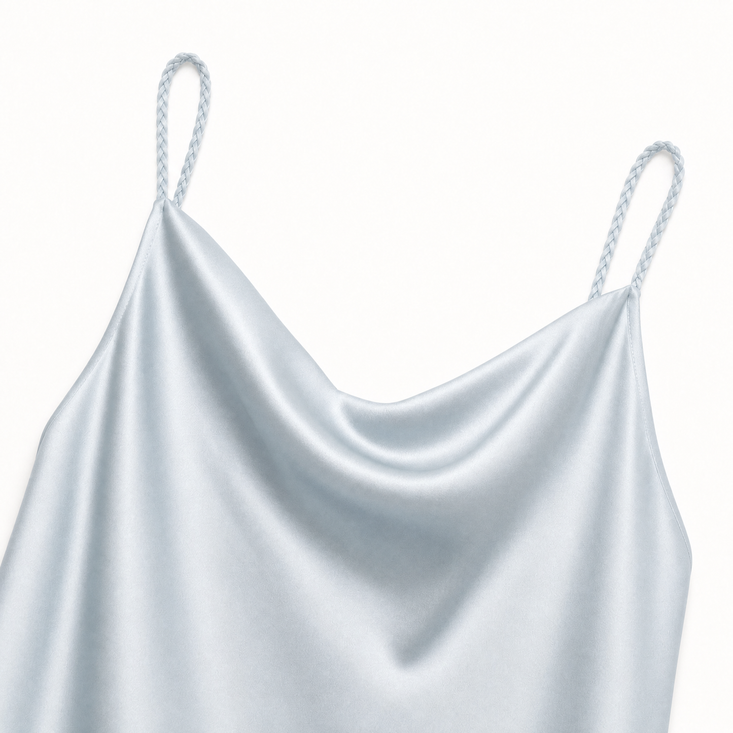 Interweave Collection Woven Strap Silk Pajama Set