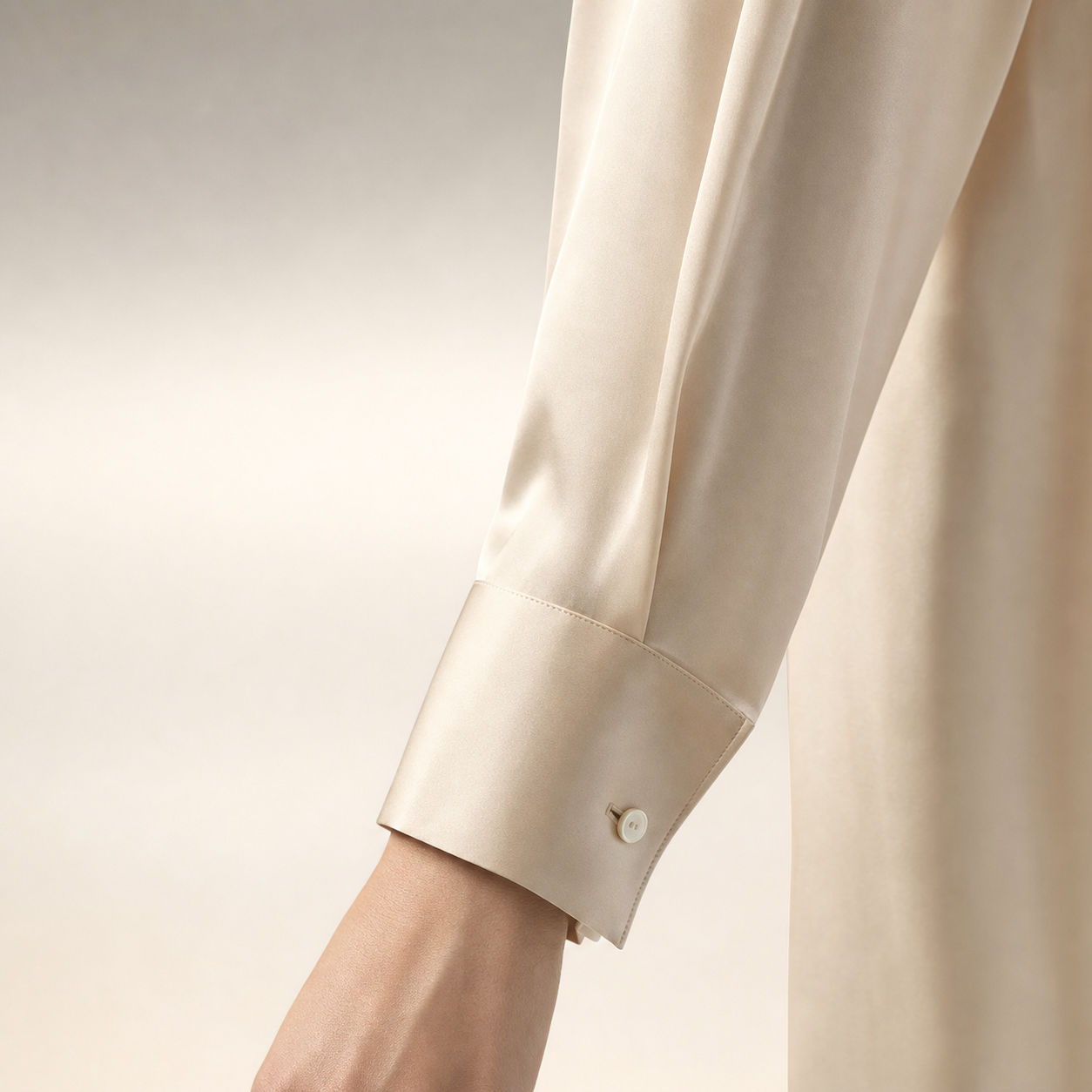 City Daily Collection 22 Momme Grade 6A 100% Mulberry Silk Crepe de Chine Shirt