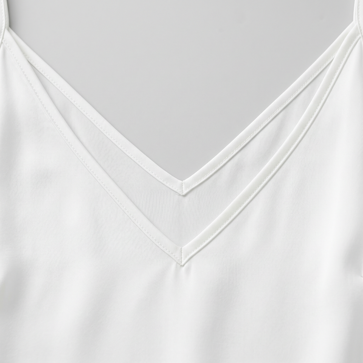City Daily Collection 19 Momme Grade 6A 100% Mulberry Silk Small V Neck Camisole