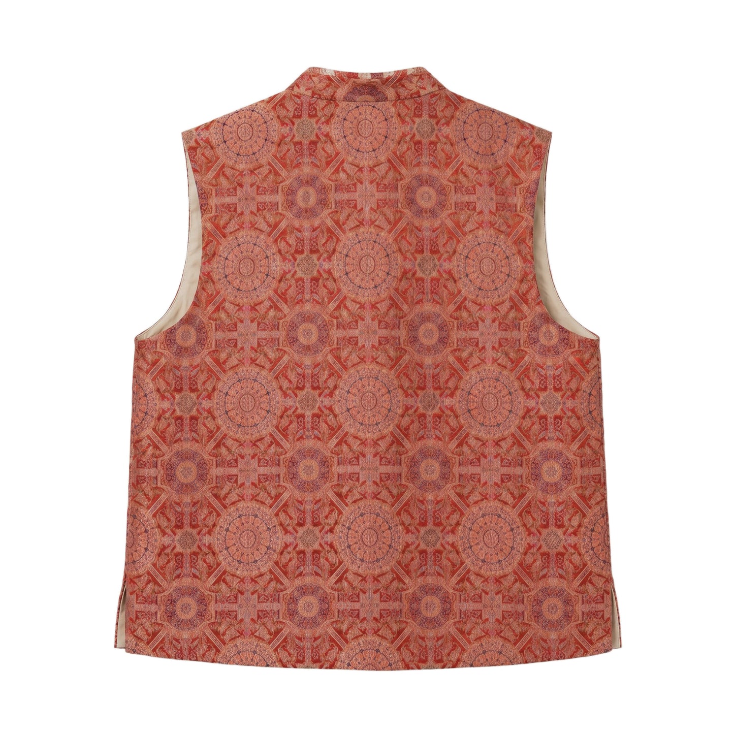 Badayun Silk Vest (Red)