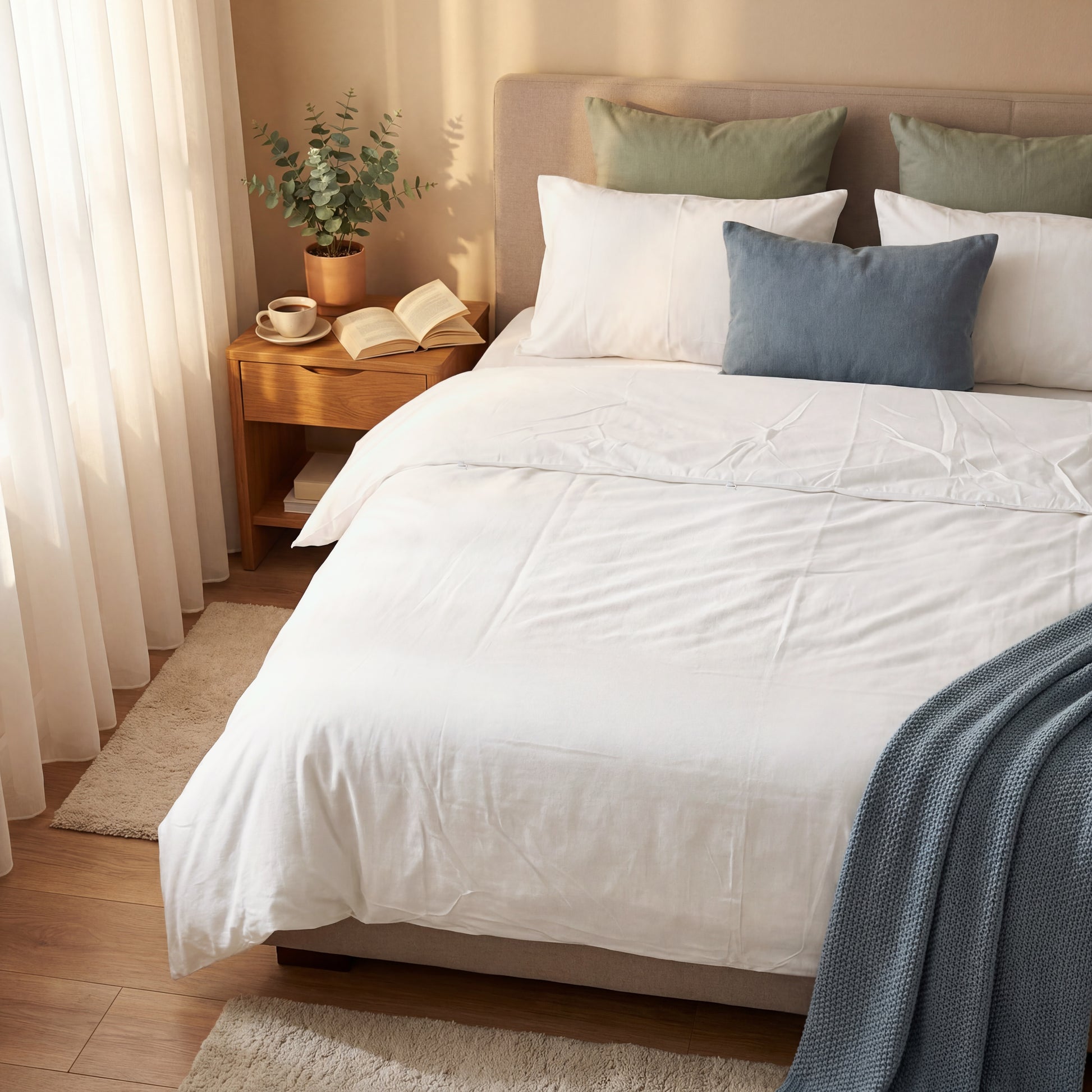 All-Season 2-in-1 Detachable Mulberry Silk Mother & Child Duvet Insert