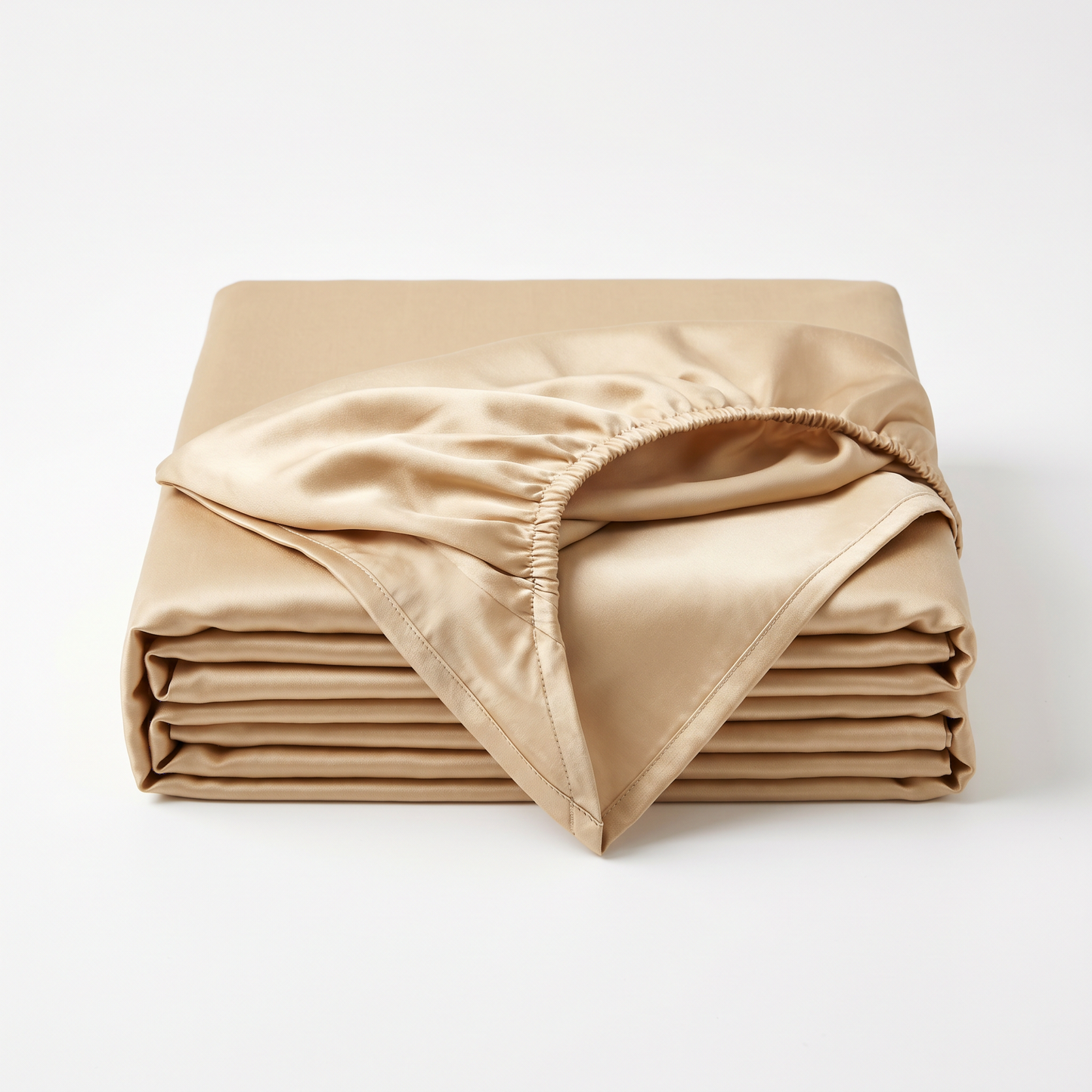 22 Momme Bama Oxygen Water Finished Organic Mulberry Silk Fitted Sheet