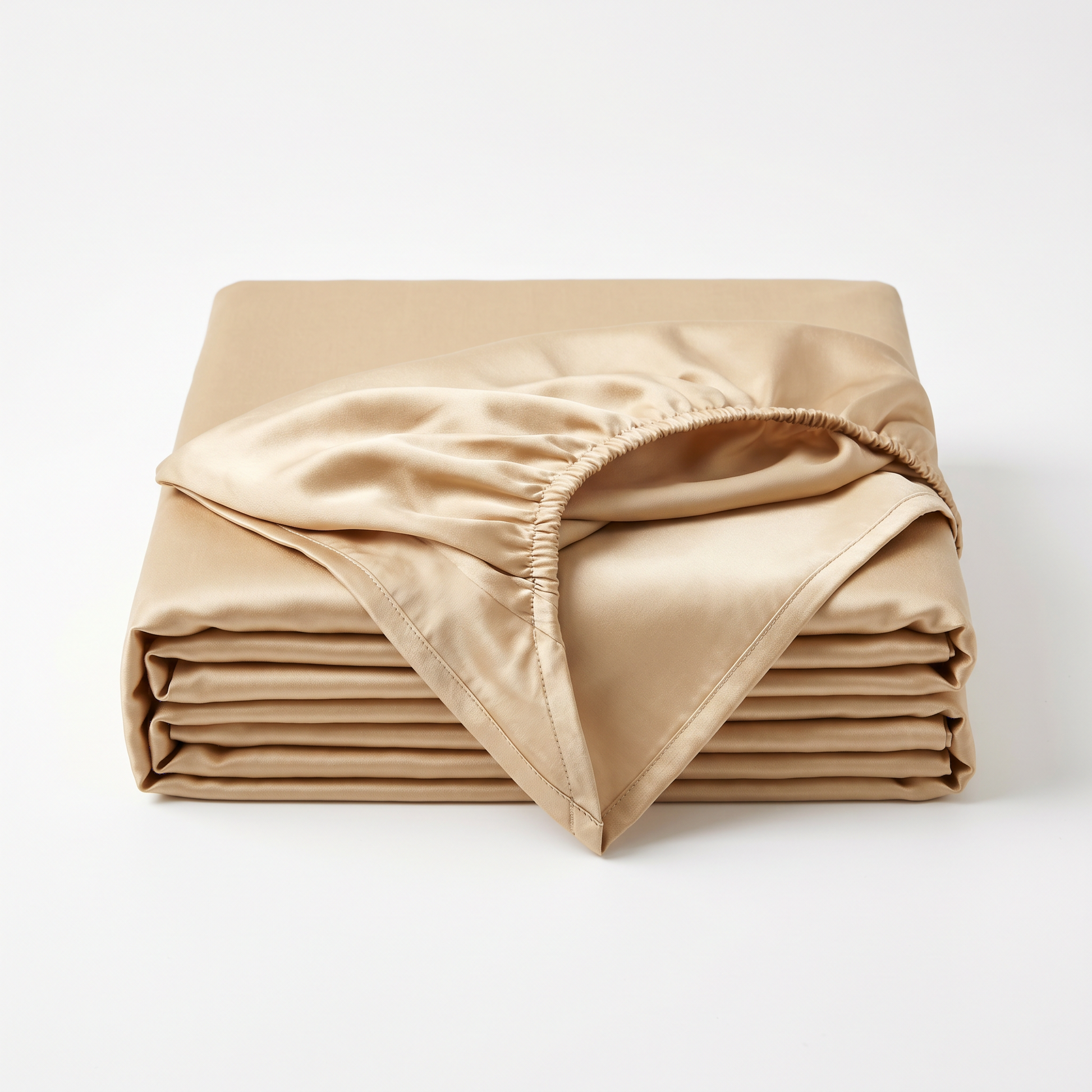 22 Momme Bama Oxygen Water Finished Organic Mulberry Silk Fitted Sheet