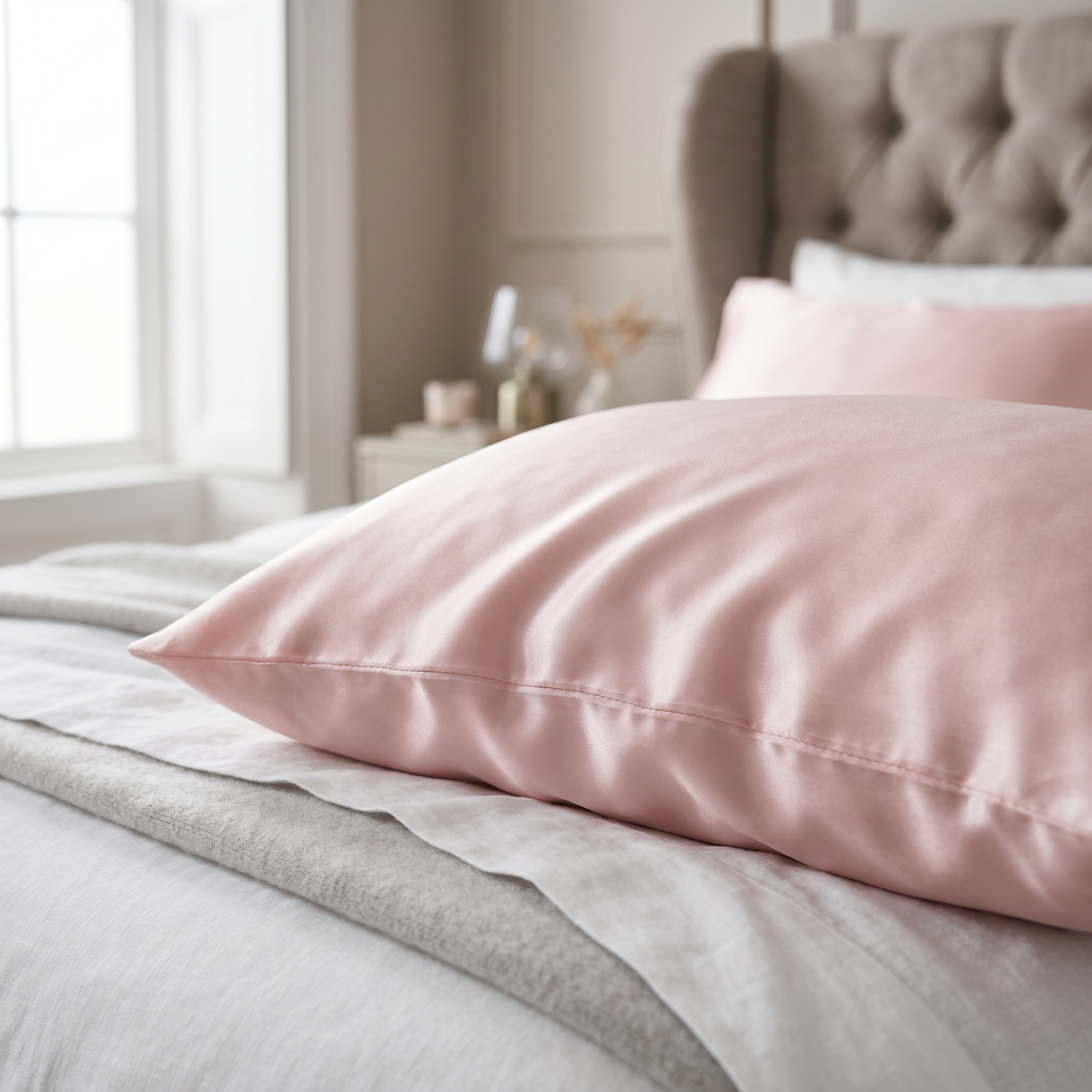 22 Momme Bama Oxygen Water Finished Organic Mulberry Silk Pillowcase