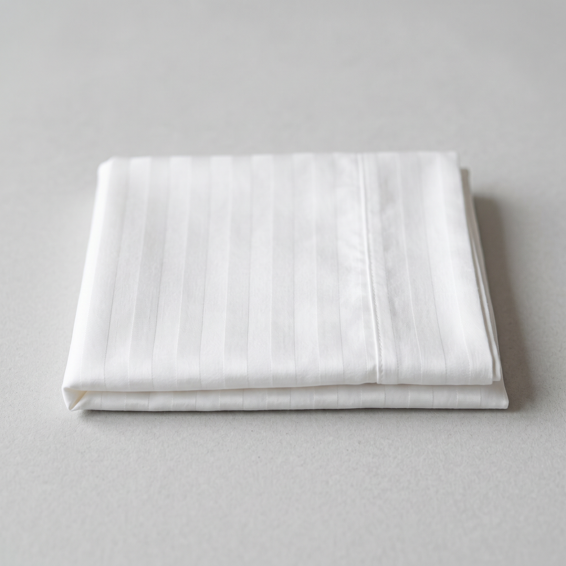 22 Momme Bama Oxygen Water Finished Silk-Cotton Satin Stripe Pillowcase