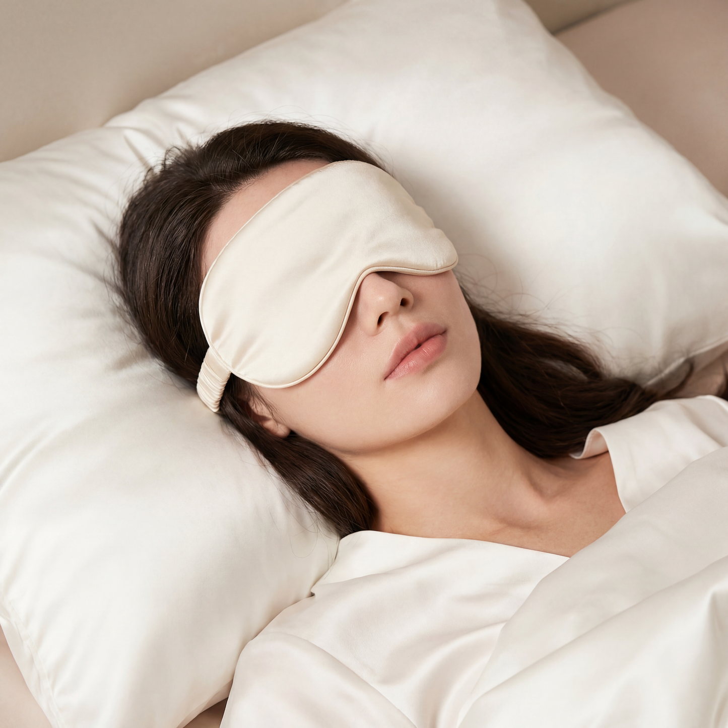 22 Momme Double-Sided 100% Grade 6A Mulberry Silk Eye Mask