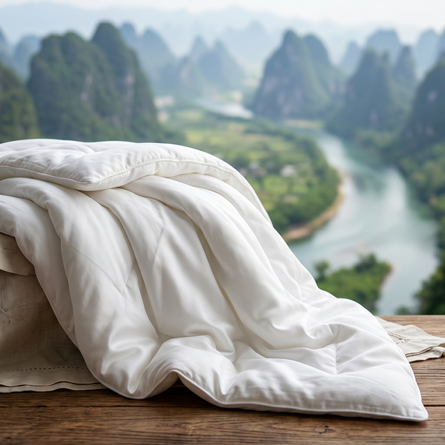 All-Season 100% Grade 6A Long Mulberry Silk Duvet Insert