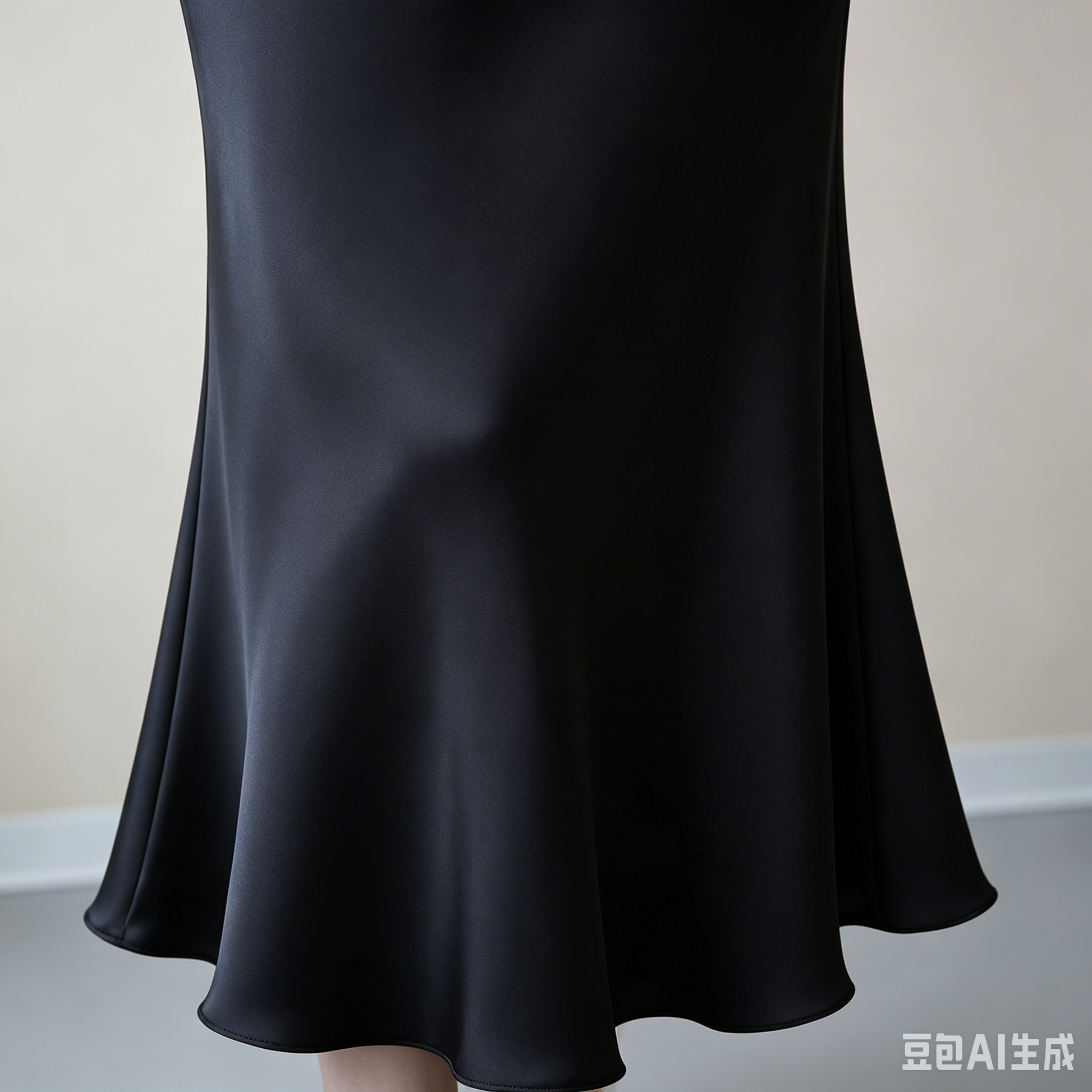 City 19 Momme Grade 6A Mulberry Silk Fishtail Midi Skirt