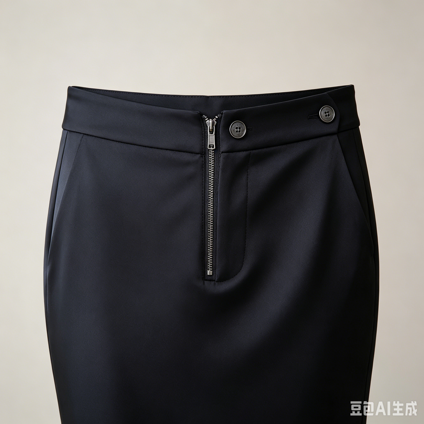 City 19 Momme Grade 6A Mulberry Silk Fishtail Midi Skirt