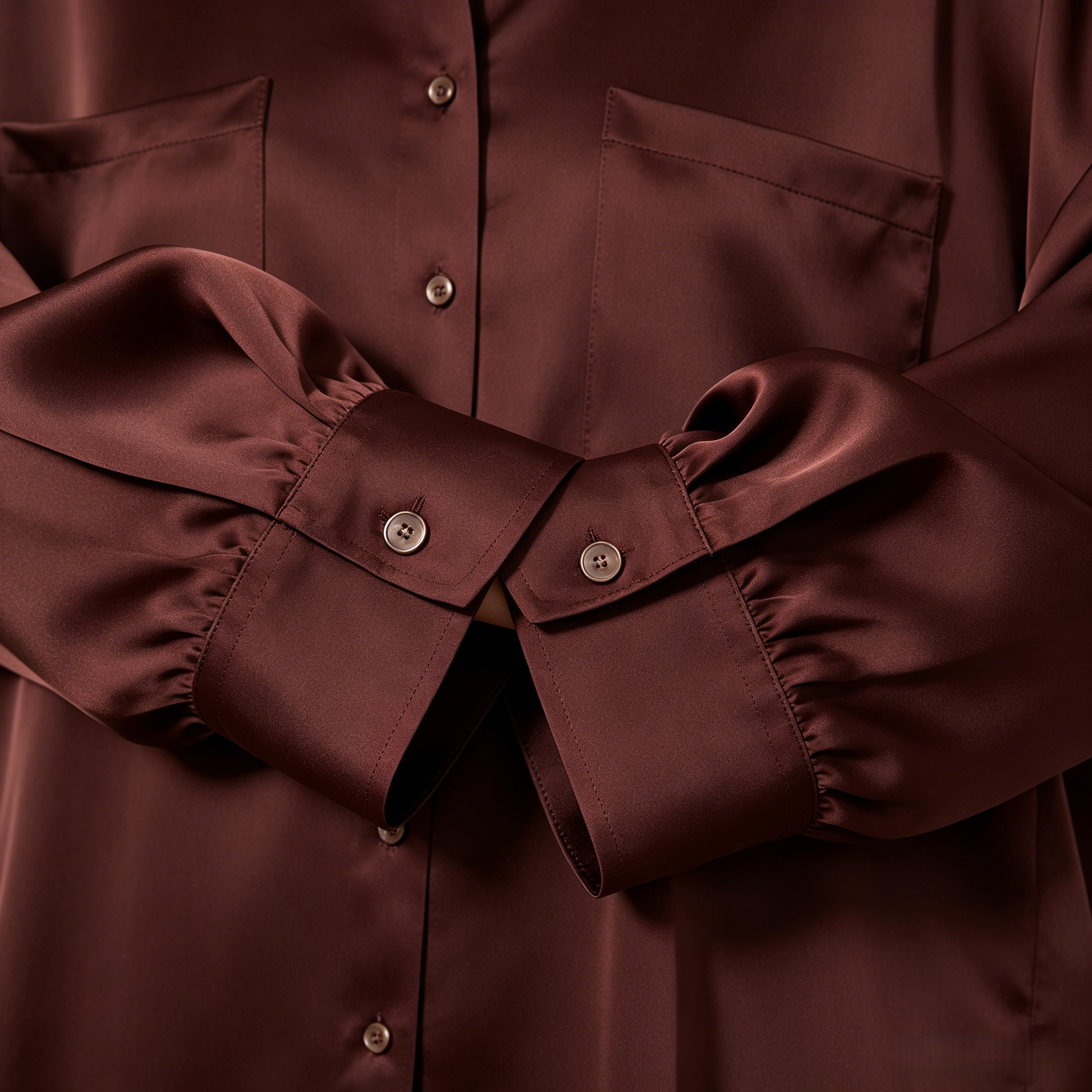 Classic 19 Momme Grade 6A Mulberry Silk Long Sleeve Shirt and Shorts Set