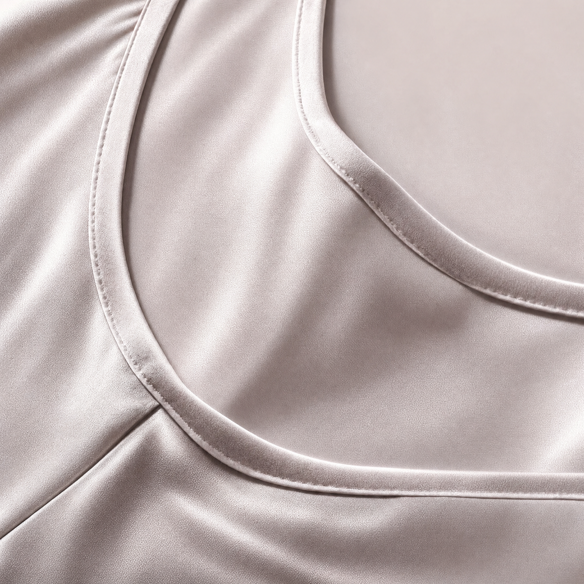 Classic Collection 19 Momme Grade 5A 100% Mulberry Silk Mini Slip Dress, Round Neck Sleeveless Solid Color Nightgown