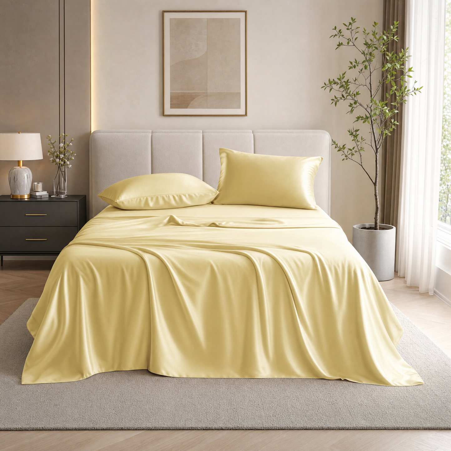 Washable Double Cocoon Long Mulberry Silk Cooling Quilt