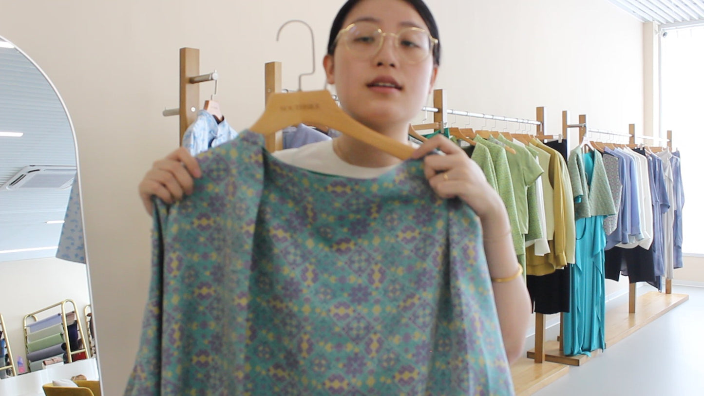 Women's Zhuang Brocade Pullover Top