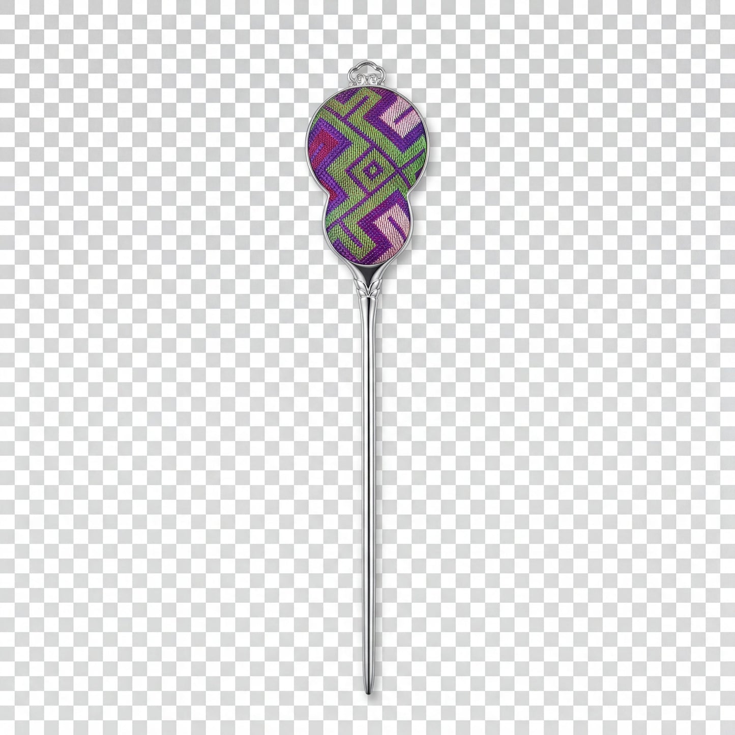 Zhuang Brocade Gourd Hairpin