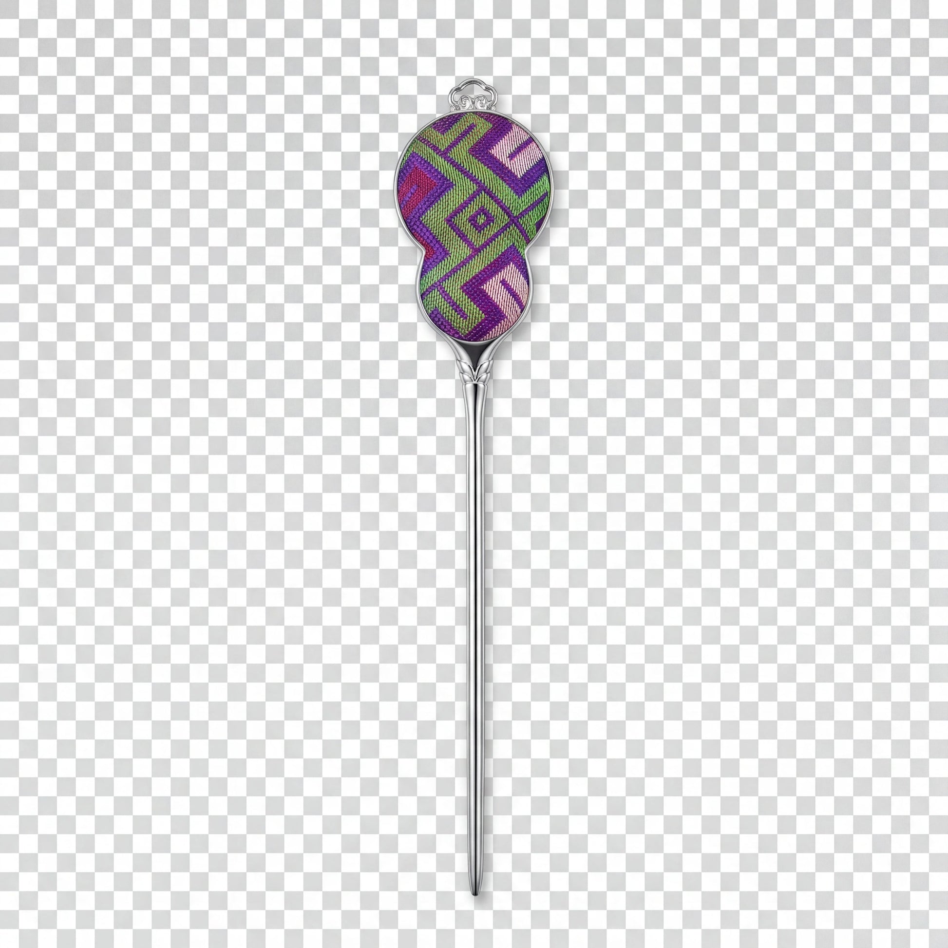 Zhuang Brocade Gourd Hairpin