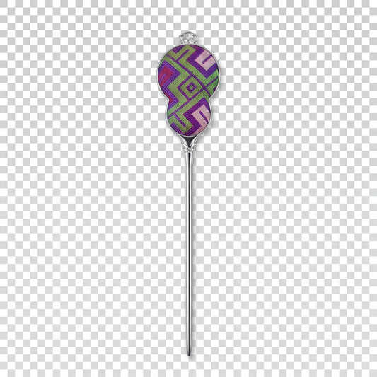 Zhuang Brocade Gourd Hairpin
