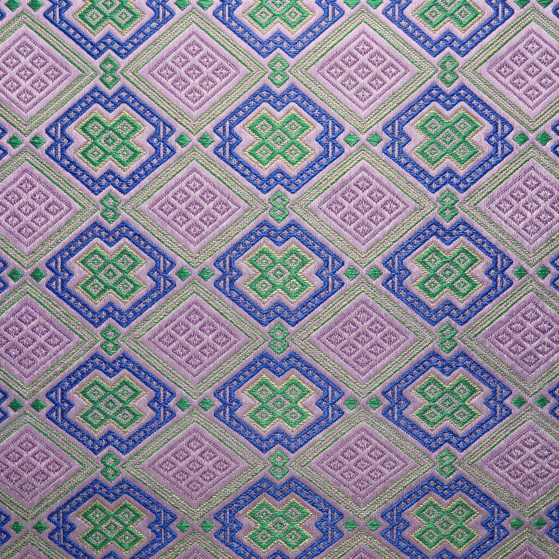Zhuang Brocade Patterned Silk Fabric Collection