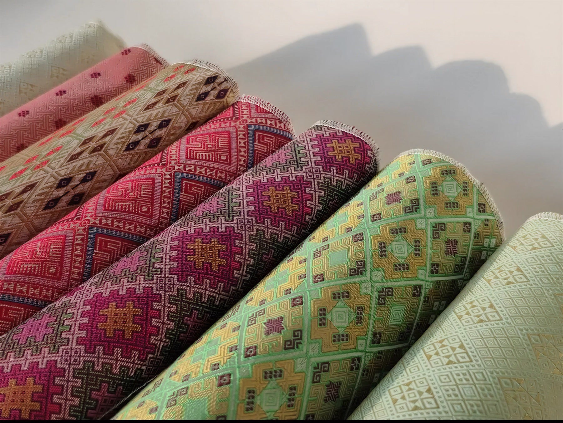 Zhuang brocade fabric collection